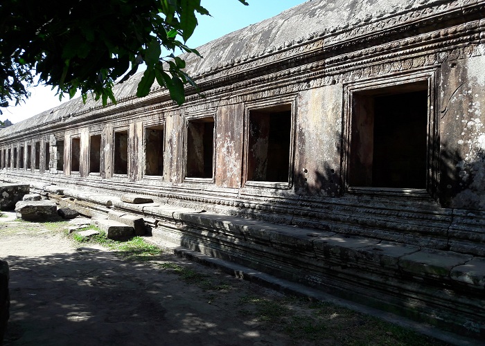 Temple Preah Vihear galerie sanctuaire principal côté